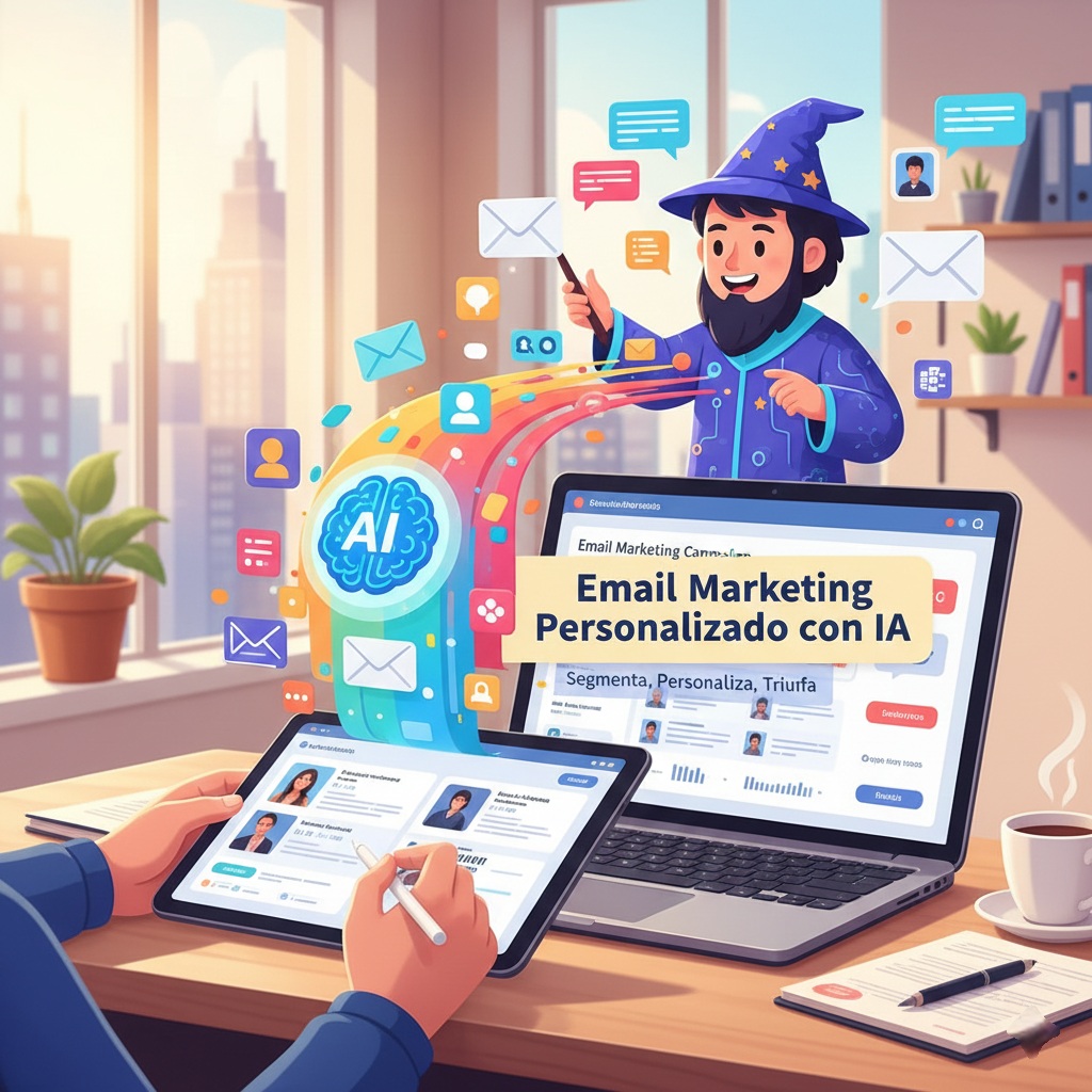 Email marketing personalizado generado con inteligencia artificial