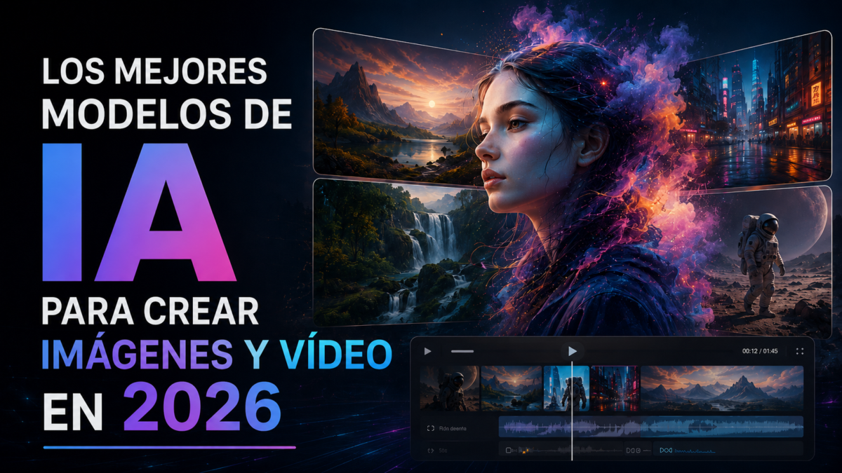 Los mejores modelos de IA para crear imágenes y vídeo en 2026